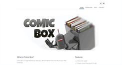 Desktop Screenshot of comicbox.co.uk